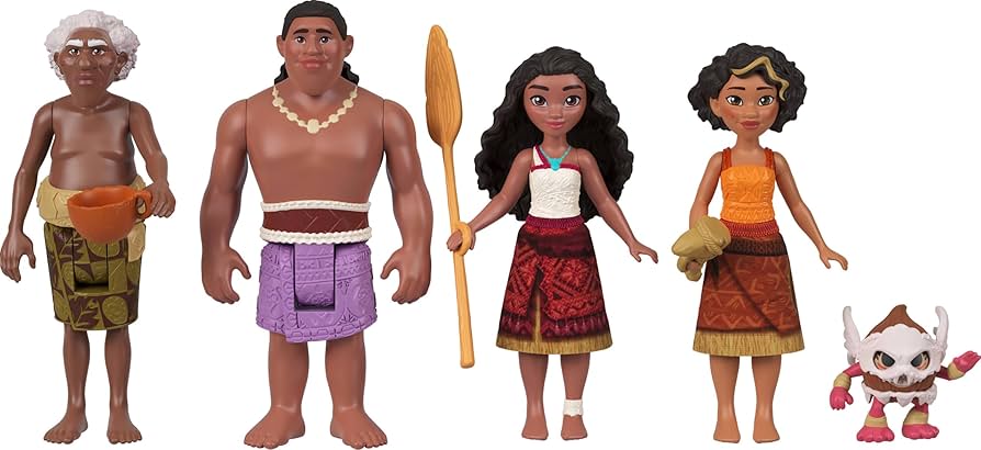 Amazon.com: Mattel Disney Moana 2 Toys, Moana's Canoe Crew